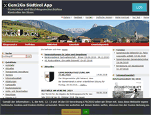 Tablet Screenshot of gemeinde.lajen.bz.it